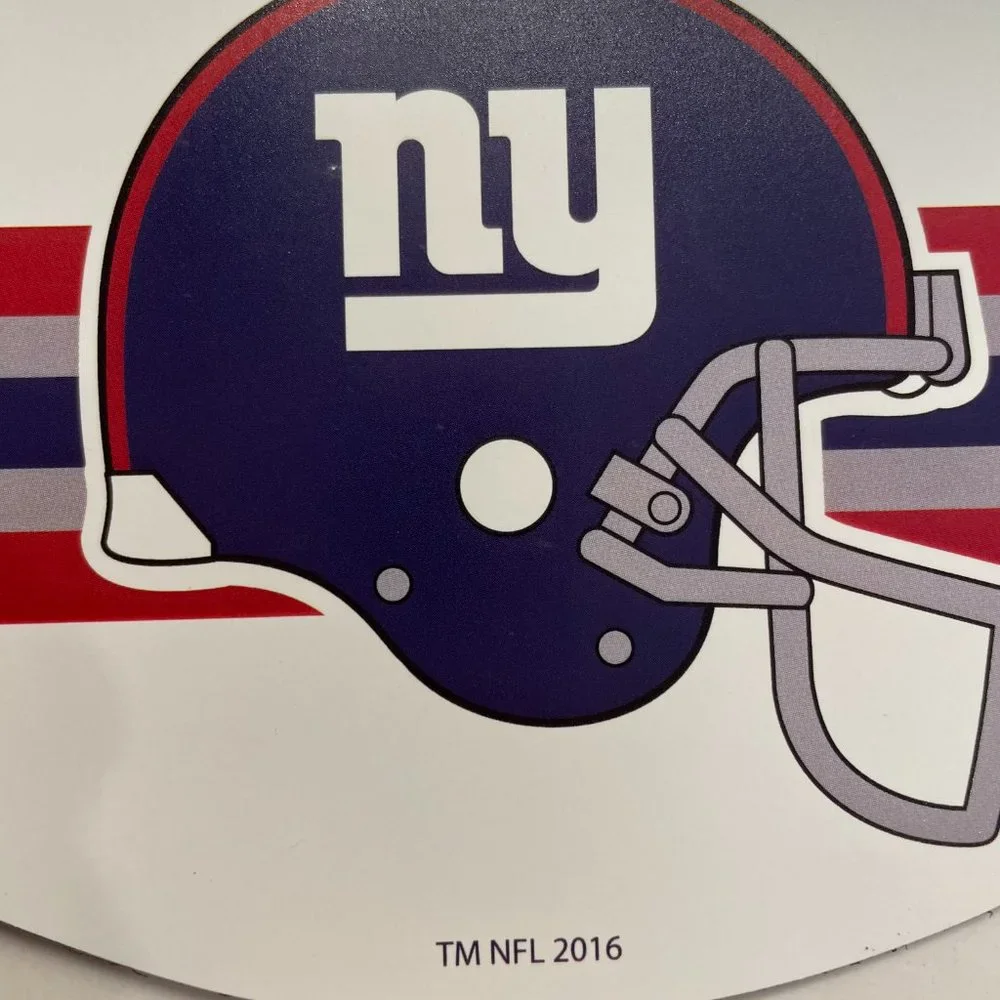 RARE 2016 New York Giants NFL Rally Pack Scarf Magnet Poster NWOT
